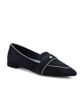 The Sparrow Loafer - Navy Suede