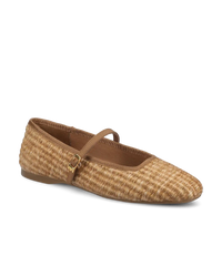 The Hummingbird Mary Jane - Tan Raffia