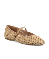 The Hummingbird Mary Jane - Tan Openweave