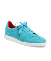 The Jay Sneaker - Aqua Suede