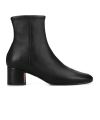 The Starling 50 Bootie - Black Stretch Leather