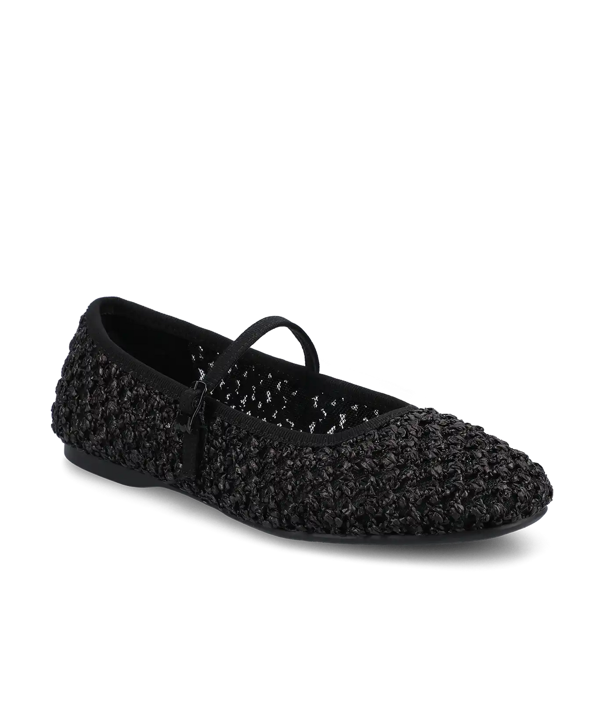 The Hummingbird Mary Jane - Black Openweave