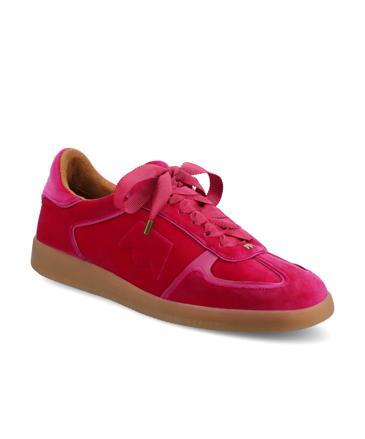 The Jay Sneaker - Hot Pink Velvet