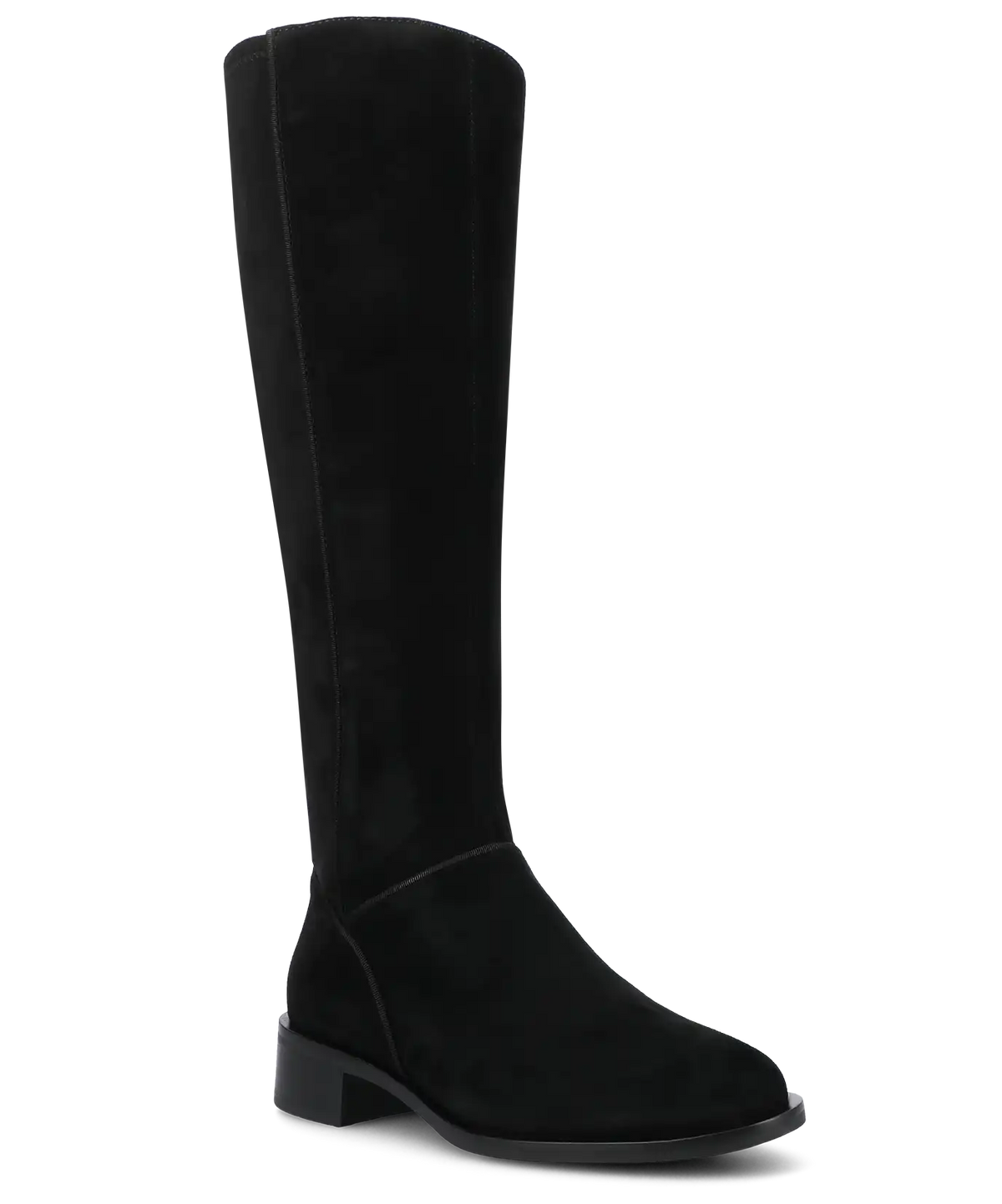 The Starling Tall Boot - Black Suede