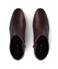 The Starling 50 Bootie - Burgundy Stretch Leather