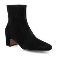 The Starling 50 Bootie - Black Stretch Suede