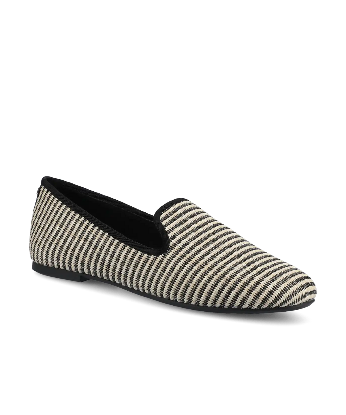 The Starling - Black/Off White Two Tone Raffia